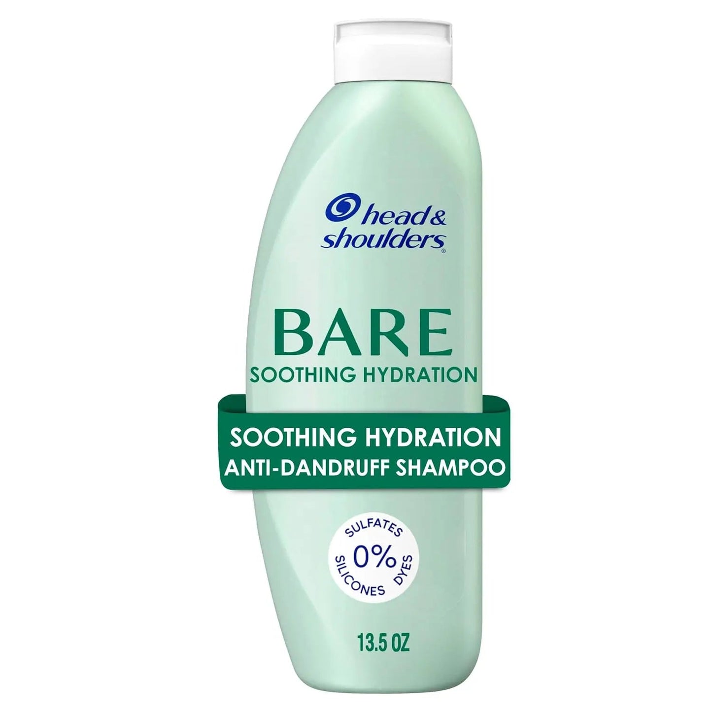 Head & Shoulders shampoo BARE Anti - Dandruff 400ml – Sulfate Free, Zinc Pyrithione, Dry Scalp Relief - Antiaging Cosmetics