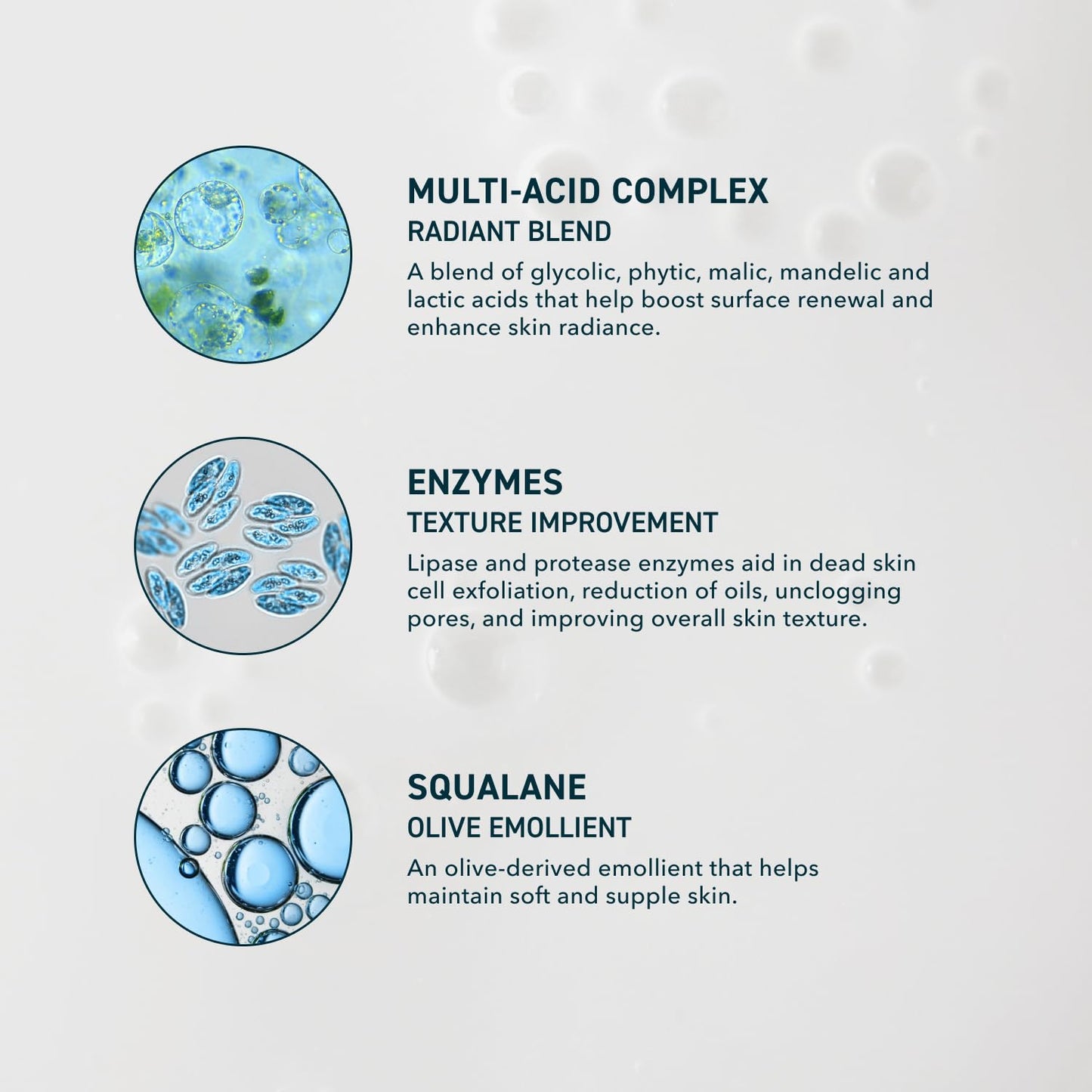 Hydrating Multi-Acid Milk Peel – Gentle Glycolic Face Exfoliator, 226ml - Antiaging Cosmetics
