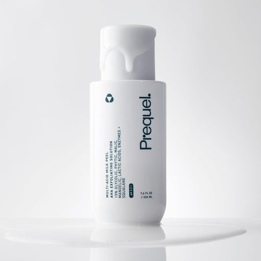 Hydrating Multi-Acid Milk Peel – Gentle Glycolic Face Exfoliator, 226ml - Antiaging Cosmetics