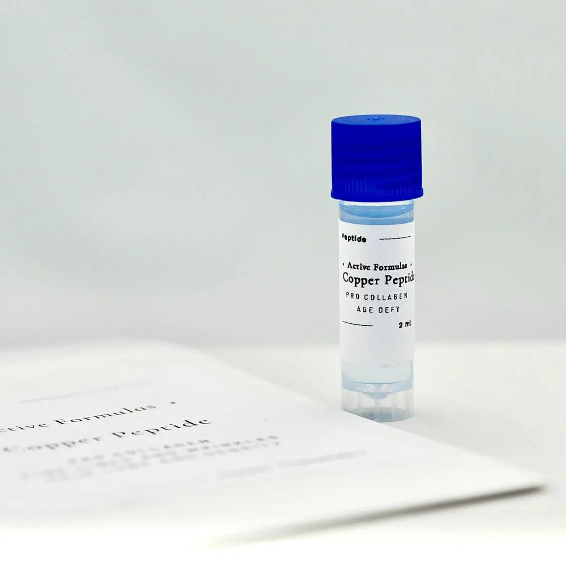 Copper Peptide GHK-Cu: Pre-measure, ready to use DYI, 2ml Active Formula