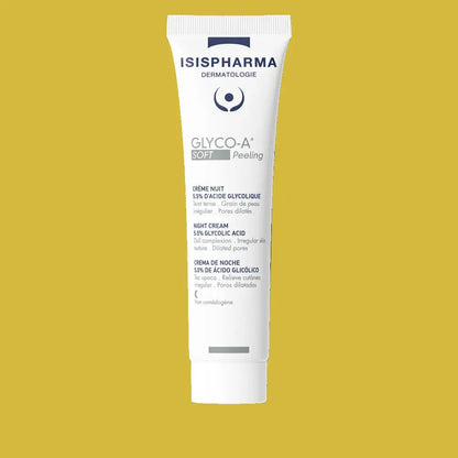 ISIS Pharma, Glyco - A, Soft to Intense Peeling, with Glycolic for Dull Complexion, Cream, 30ml - Antiaging Cosmetics