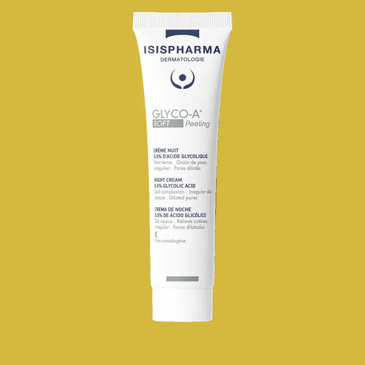 ISIS Pharma, Glyco - A, Soft to Intense Peeling, with Glycolic for Dull Complexion, Cream, 30ml - Antiaging Cosmetics