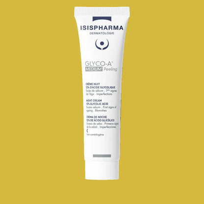 ISIS Pharma, Glyco - A, Soft to Intense Peeling, with Glycolic for Dull Complexion, Cream, 30ml - Antiaging Cosmetics