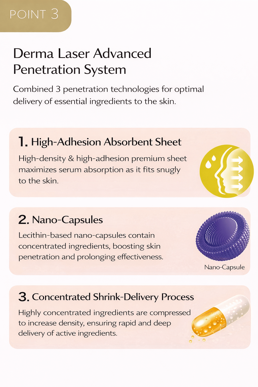 Japanese Mask sheets Quality 1st Derma Laser Super Azelaic AZ100 (1 pack with 7 mask sheets) - Antiaging Cosmetics