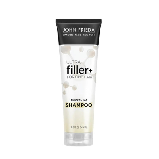 John Frieda shampoo - ULTRAfiller+ Thickening Shampoo for Fine Hair - 10 Oz (295ml) - Antiaging Cosmetics