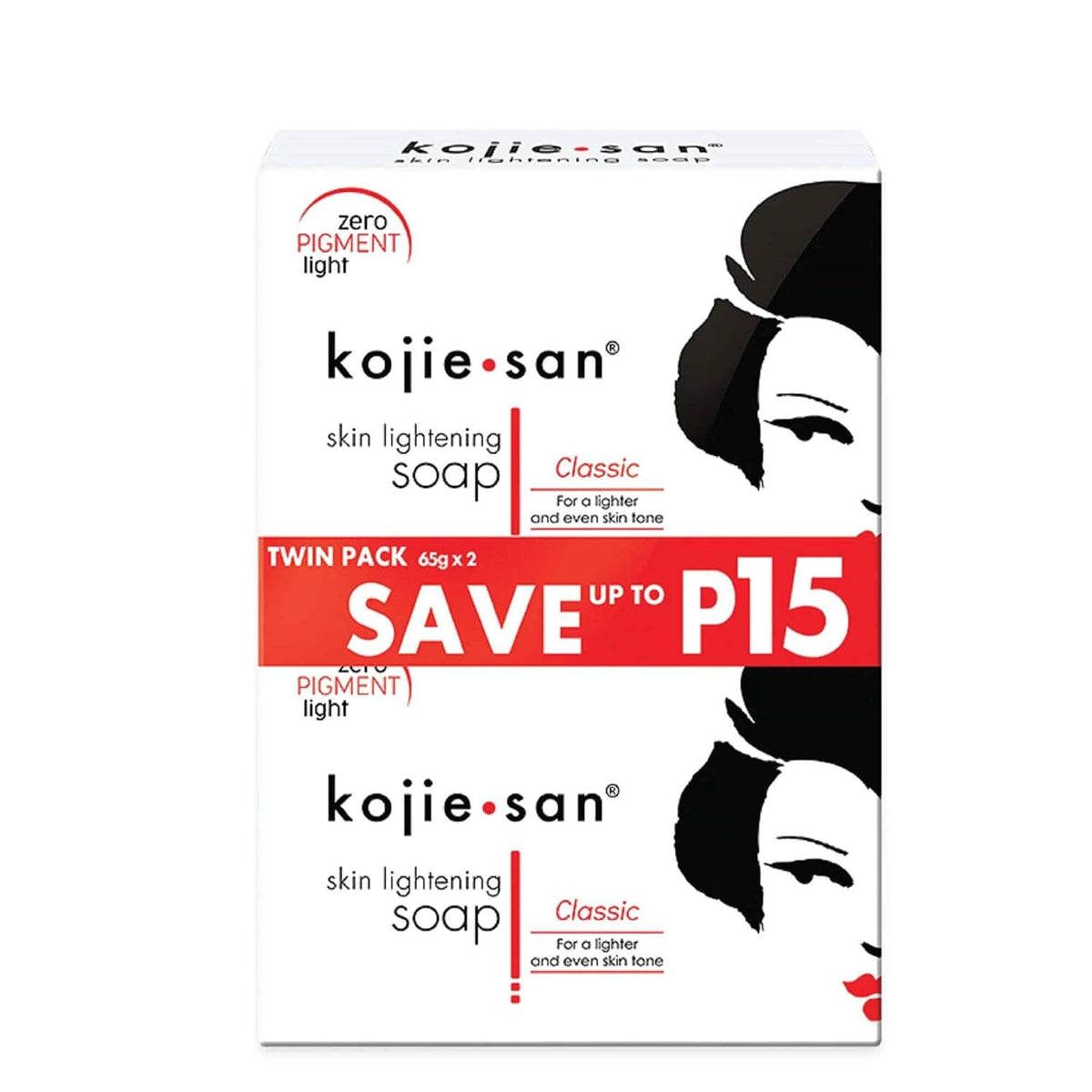 Kojie San Soap Skin and Body Soap with Kojic Acid, 3x65gr bars - Antiaging Cosmetics