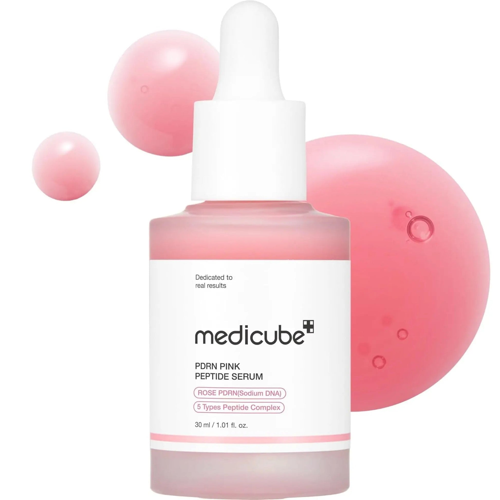 Medicube - PDRN Pink Peptide Serum - 30gr - Antiaging Cosmetics