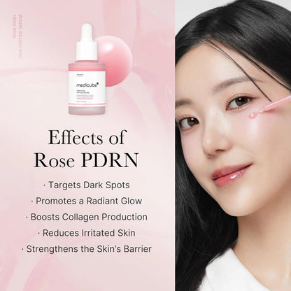 Medicube - PDRN Pink Peptide Serum - 30gr - Antiaging Cosmetics