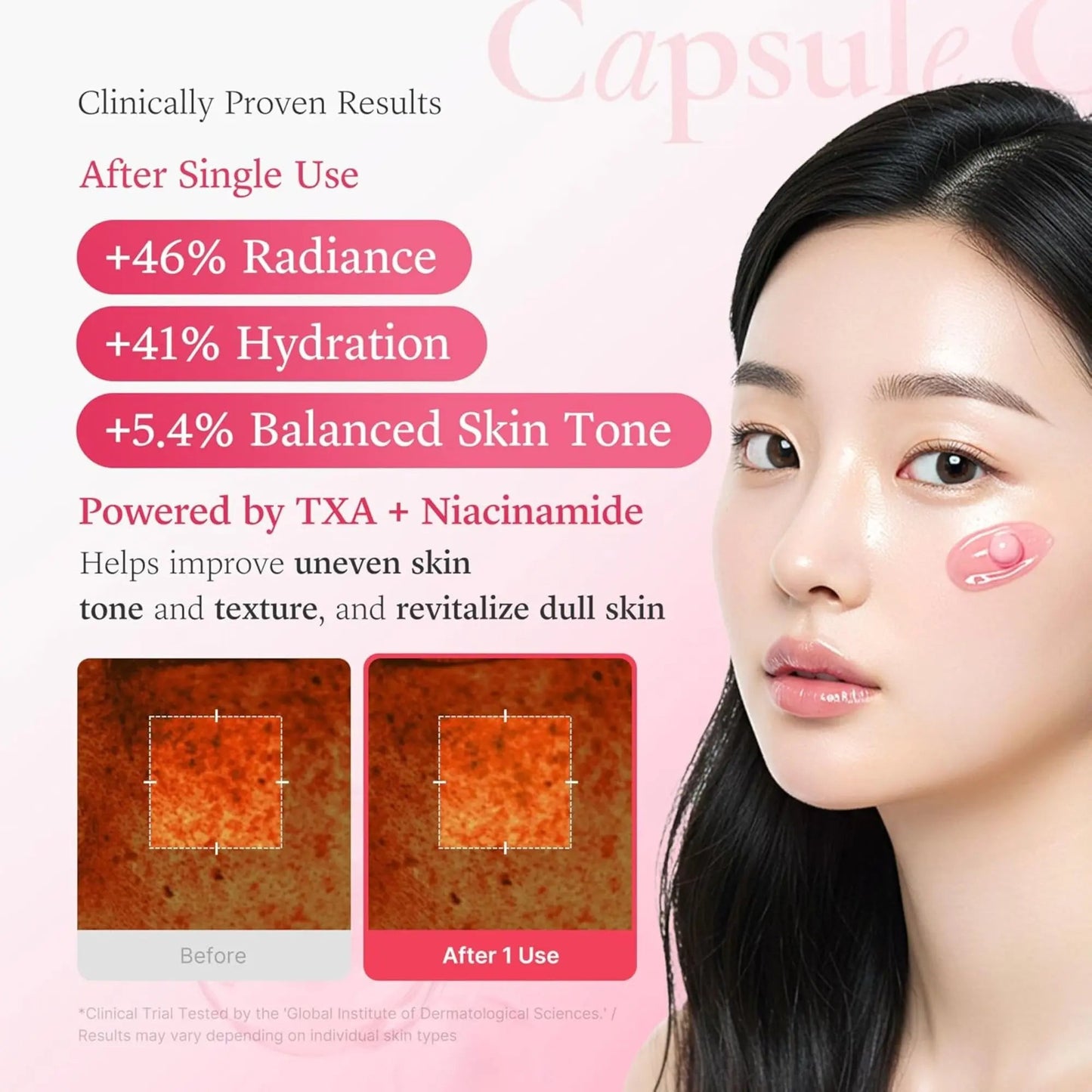Medicube - TXA Tranexamic+Niacinamide Capsule Cream - 55gr - Antiaging Cosmetics