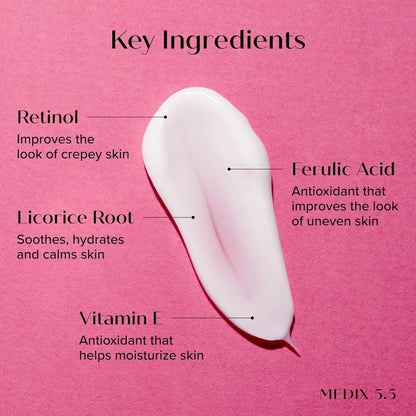 MEDIX cream, Retinol ferulic Body Cream 444ml - Antiaging Cosmetics