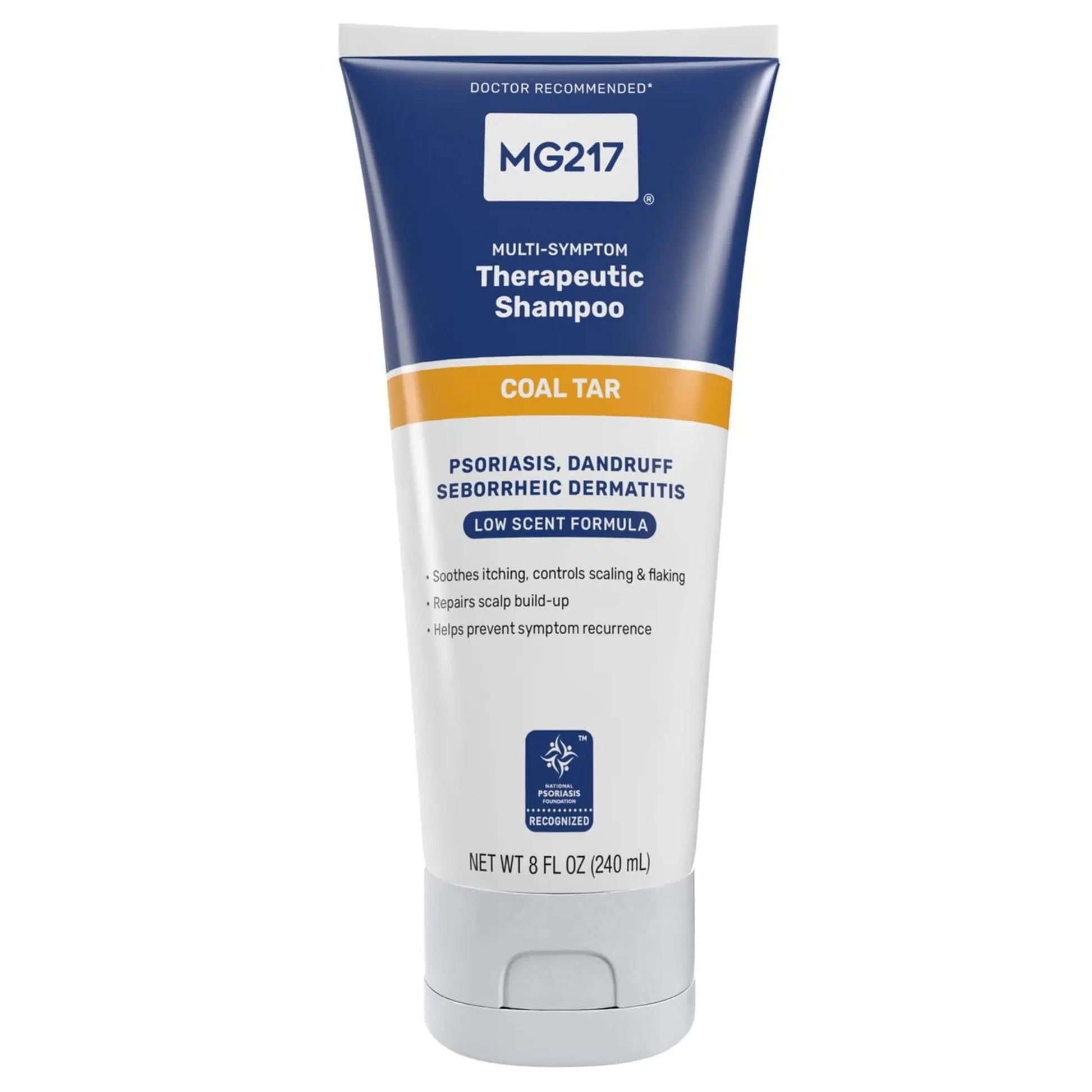 MG217 - COAL TAR Shampoo 3% Psoriasis relief - 240ml - Antiaging Cosmetics