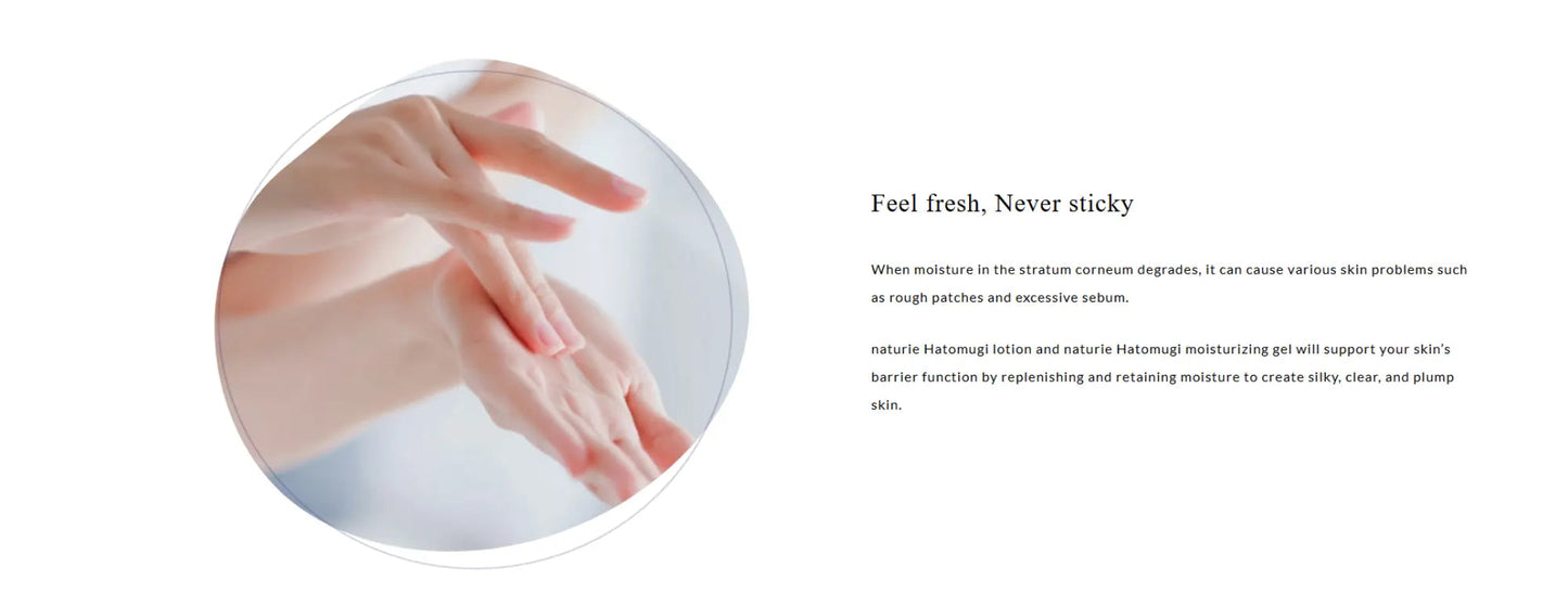 NATURIE - Hatomugi Pearl Barley Skin Conditoner Lotion - 500ml - Antiaging Cosmetics