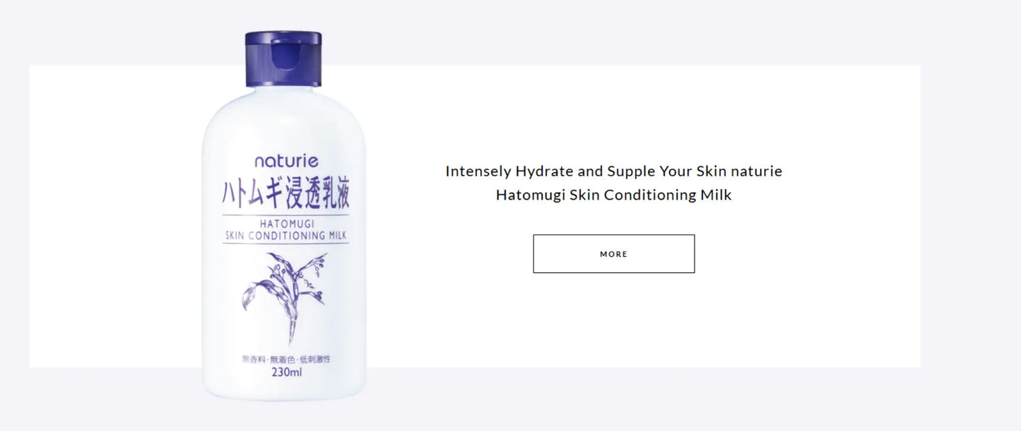 Naturie - Hatomugi Skin Conditioning Milk - 230ml - Antiaging Cosmetics