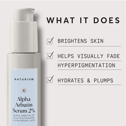Naturium Alpha Arbutin Serum 2% Serum - 30ml - Antiaging Cosmetics