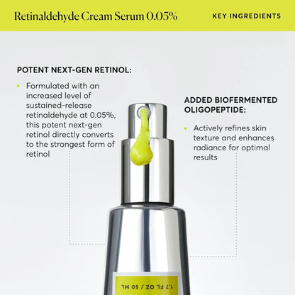 NATURIUM - Retinol Retinaldehyde Cream Serum Advanced Anti - Aging - 1.7fl(50ml) - Antiaging Cosmetics
