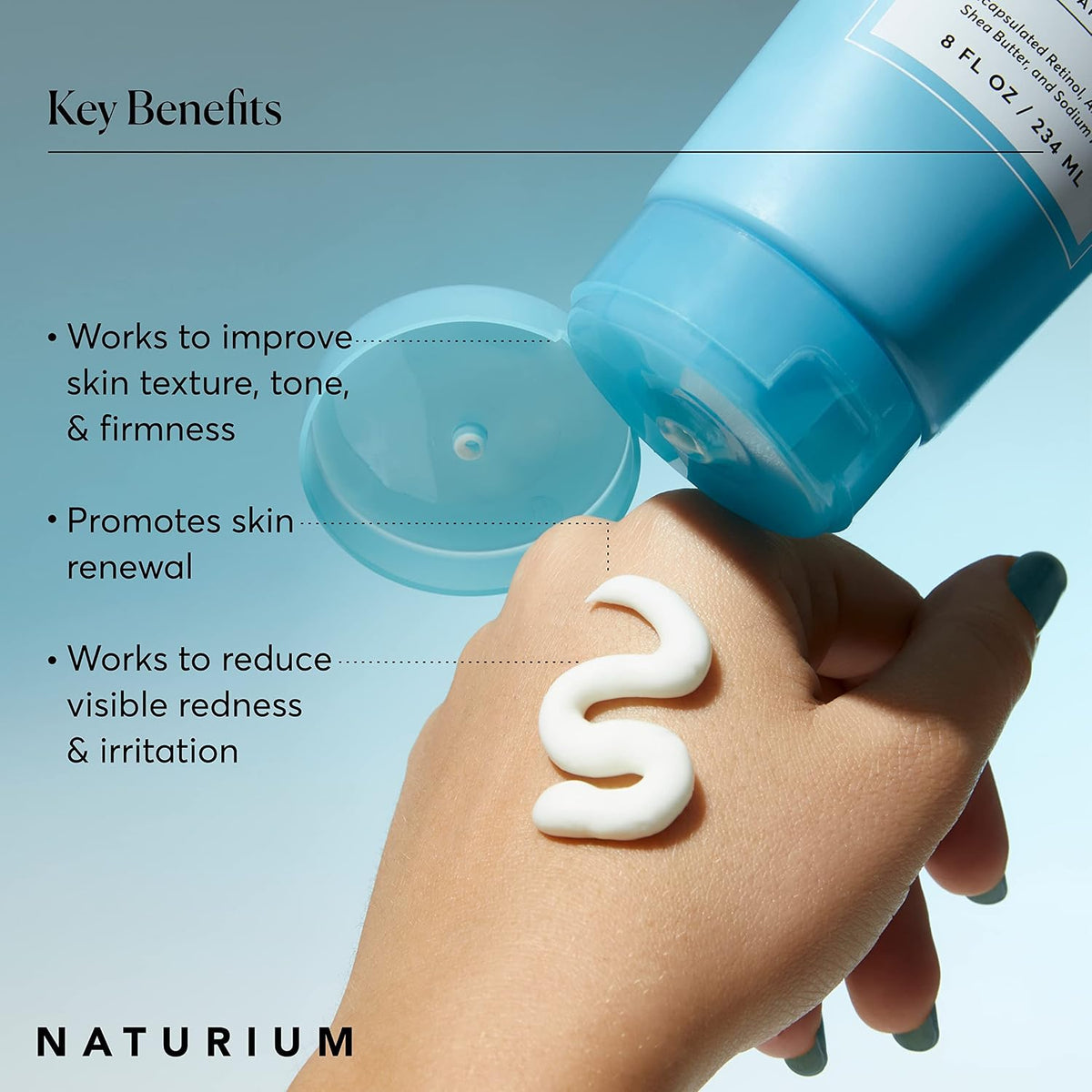 Naturium Skin-Renewing Retinol Body Lotion 236 ml – Fragrance-Free - Antiaging Cosmetics