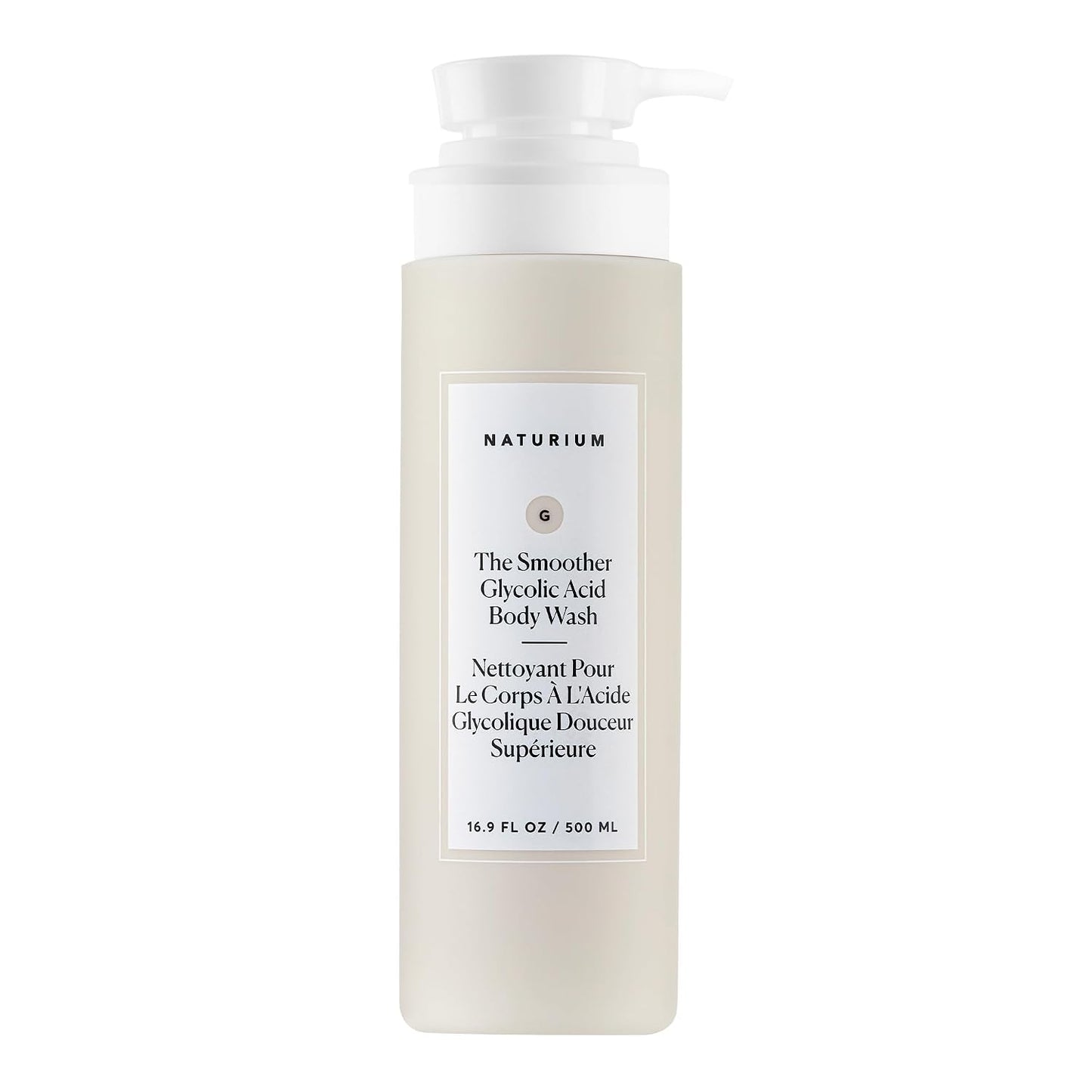 Naturium The Smoother Glycolic Acid Body Wash 500ml - Antiaging Cosmetics