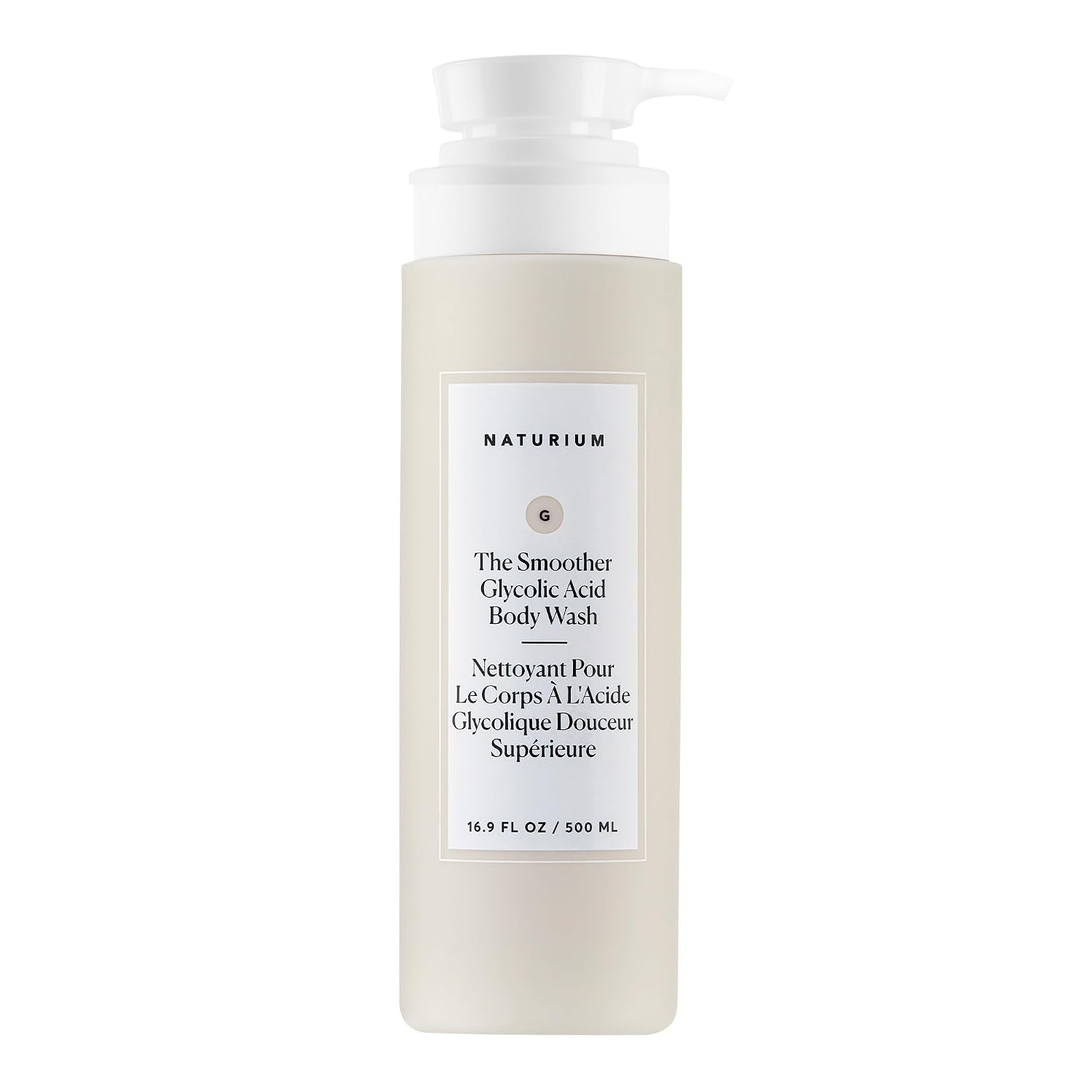 Naturium The Smoother Glycolic Acid Body Wash 500ml - Antiaging Cosmetics