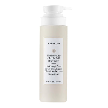 Naturium The Smoother Glycolic Acid Body Wash 500ml - Antiaging Cosmetics