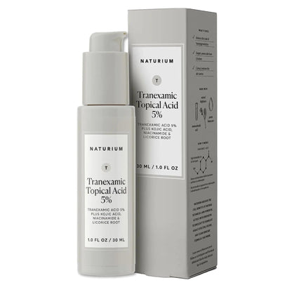 Naturium - Tranexamic Topical Acid 5%, with Kojic Acid - 1 fl oz( 30ml) - Antiaging Cosmetics