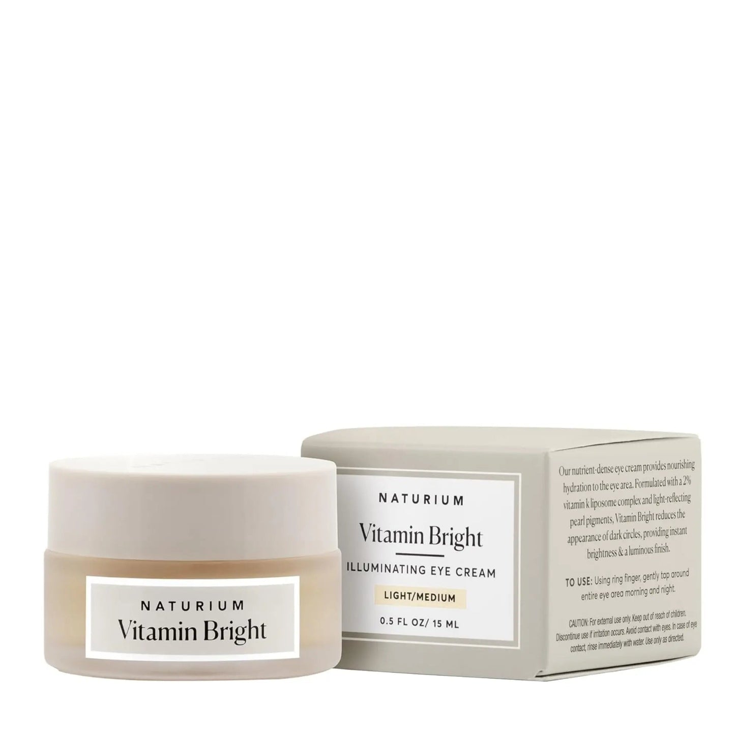 Naturium - Vitamin Bright Illuminating Eye Cream - 15ml - Antiaging Cosmetics