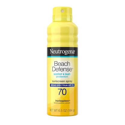Neutrogena Beach Defense Sunscreen Spray SPF 70 ,184gr - Antiaging Cosmetics