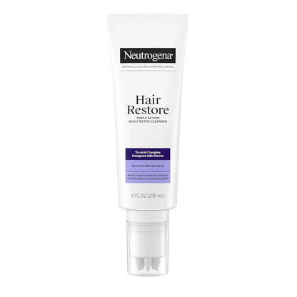 Neutrogena Triple Acid Scalp Detox Cleanser - Buildup Removal, Sulfate-Free, 236ml - Antiaging Cosmetics