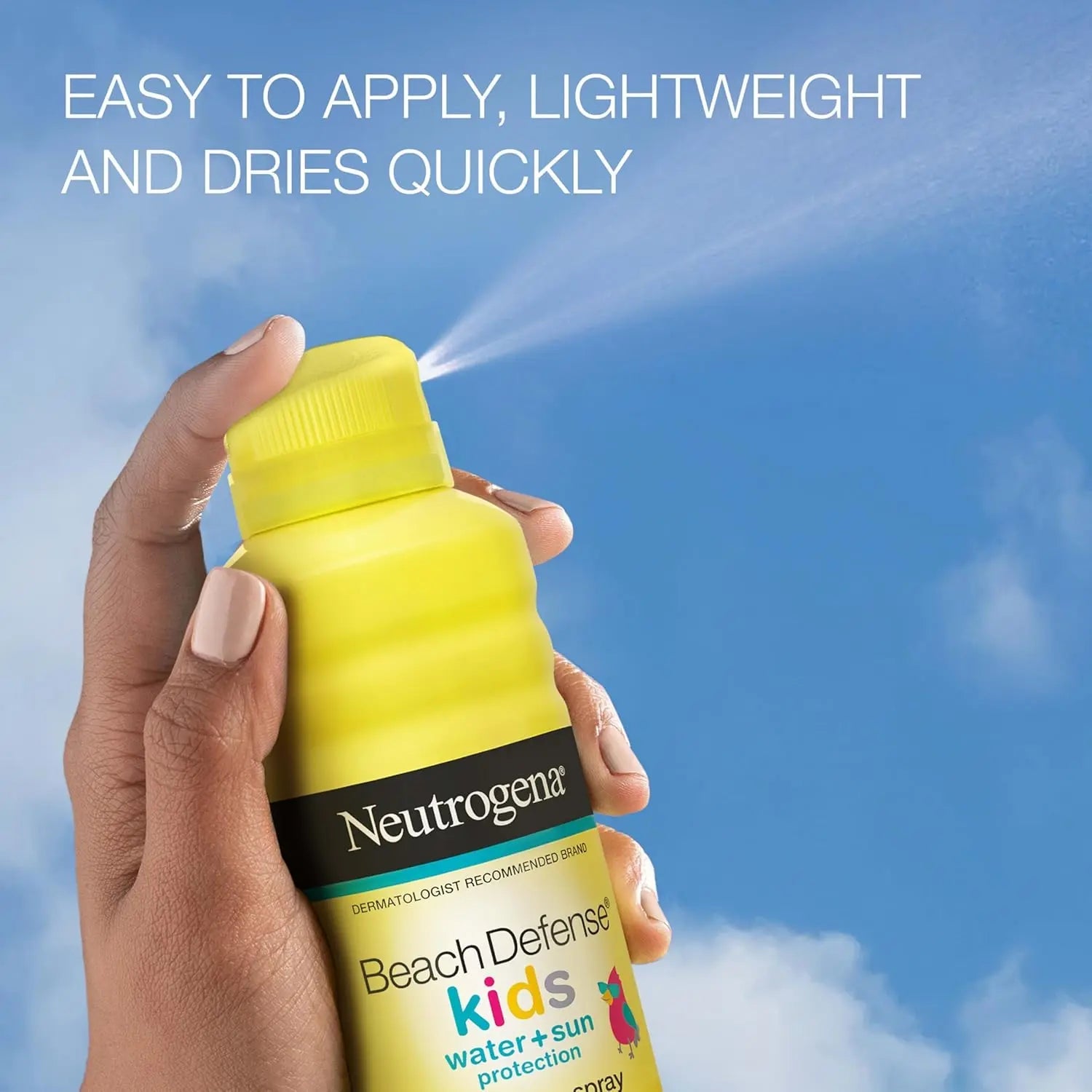 Neutrogena Kids Sunscreen Spray SPF 70, Oxybenzone-Free, Fast-Drying, Water-Resistant - Antiaging Cosmetics