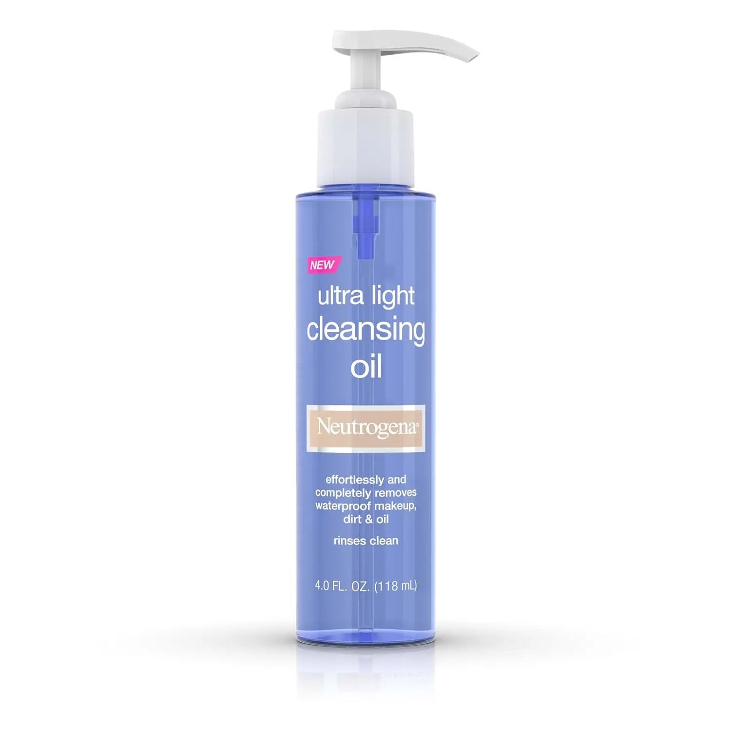 Neutrogena Ultra Light Facial Cleansing Oil & Makeup Remover - 118ml - Antiaging Cosmetics