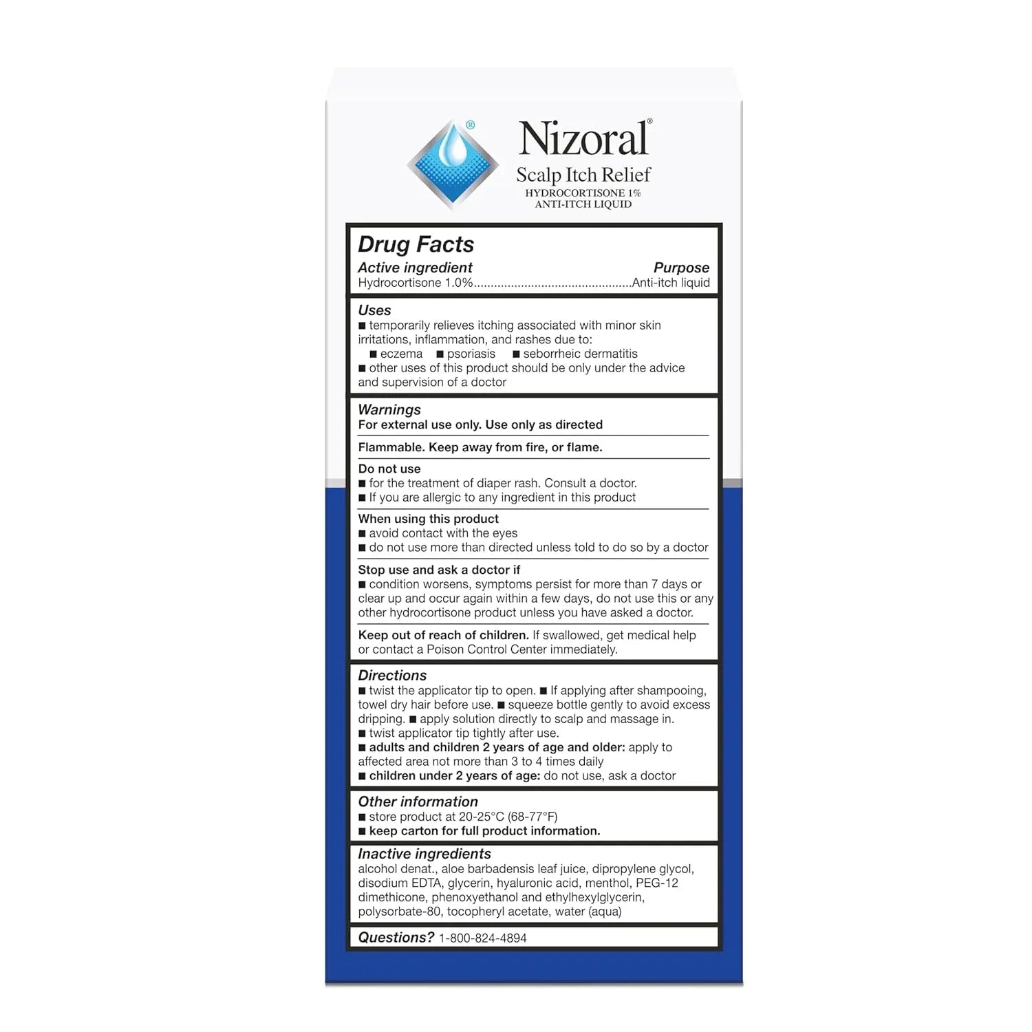 Nizoral - Scalp Itch Relief Liquid Treatment - 60ml - Antiaging Cosmetics