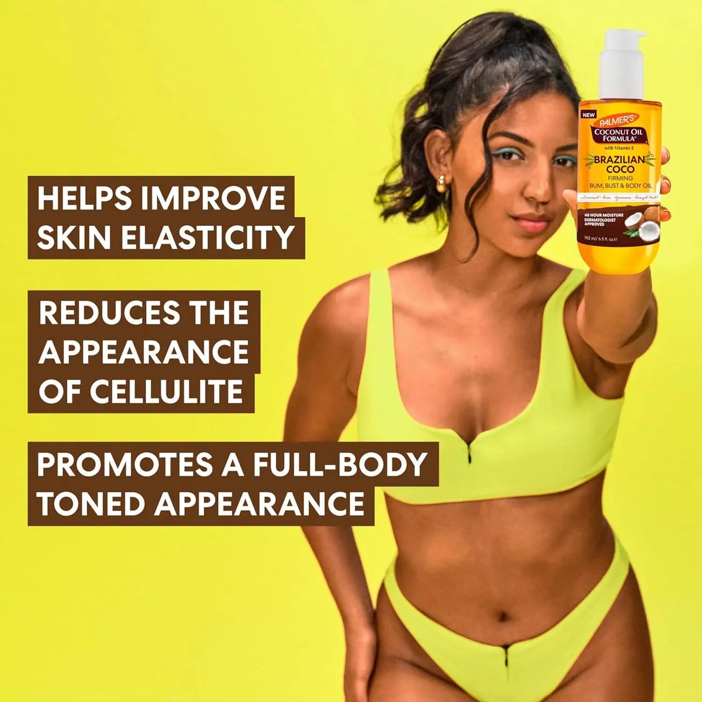Palmer's Coconut Oil Formula Brazilian Coco Firming Body Oil - 192ml - Antiaging Cosmetics