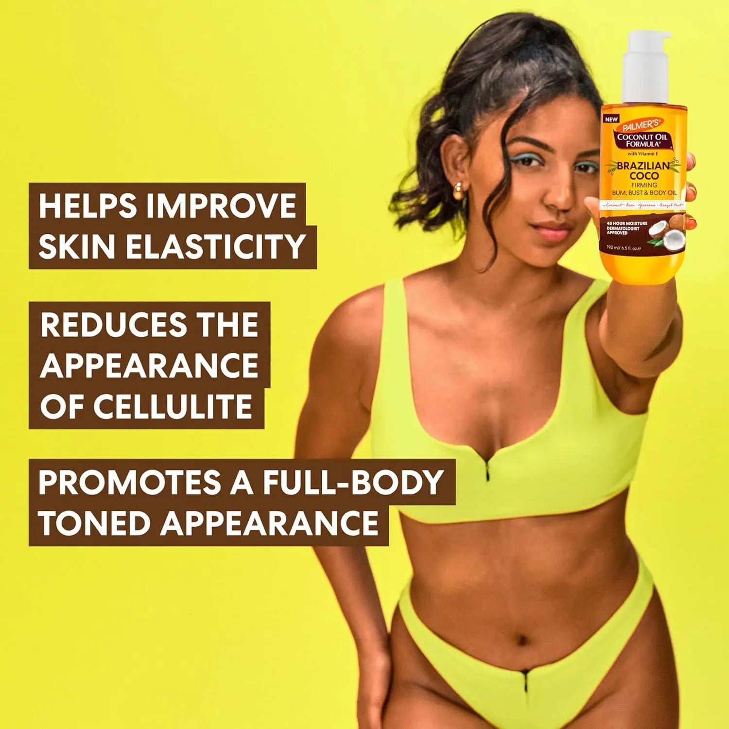 Palmer's Coconut Oil Formula Brazilian Coco Firming Body Oil - 192ml - Antiaging Cosmetics