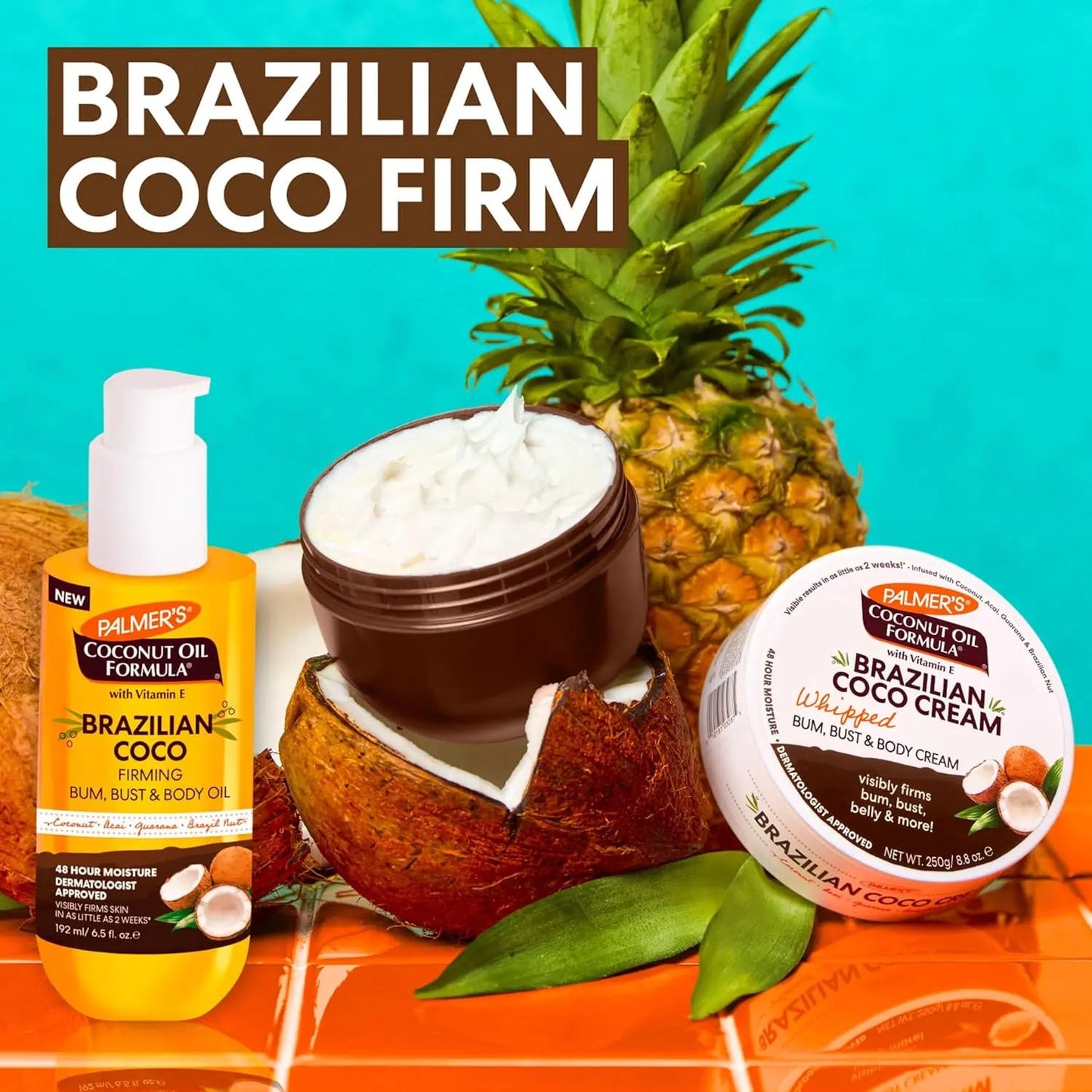 Palmer's Coconut Oil Formula Brazilian Coco Firming Body Oil - 192ml - Antiaging Cosmetics