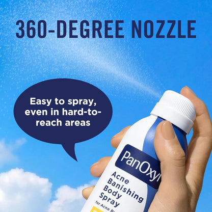 PanOxyl - Acne Banishing Body Spray Salicylic - 170gr - Antiaging Cosmetics