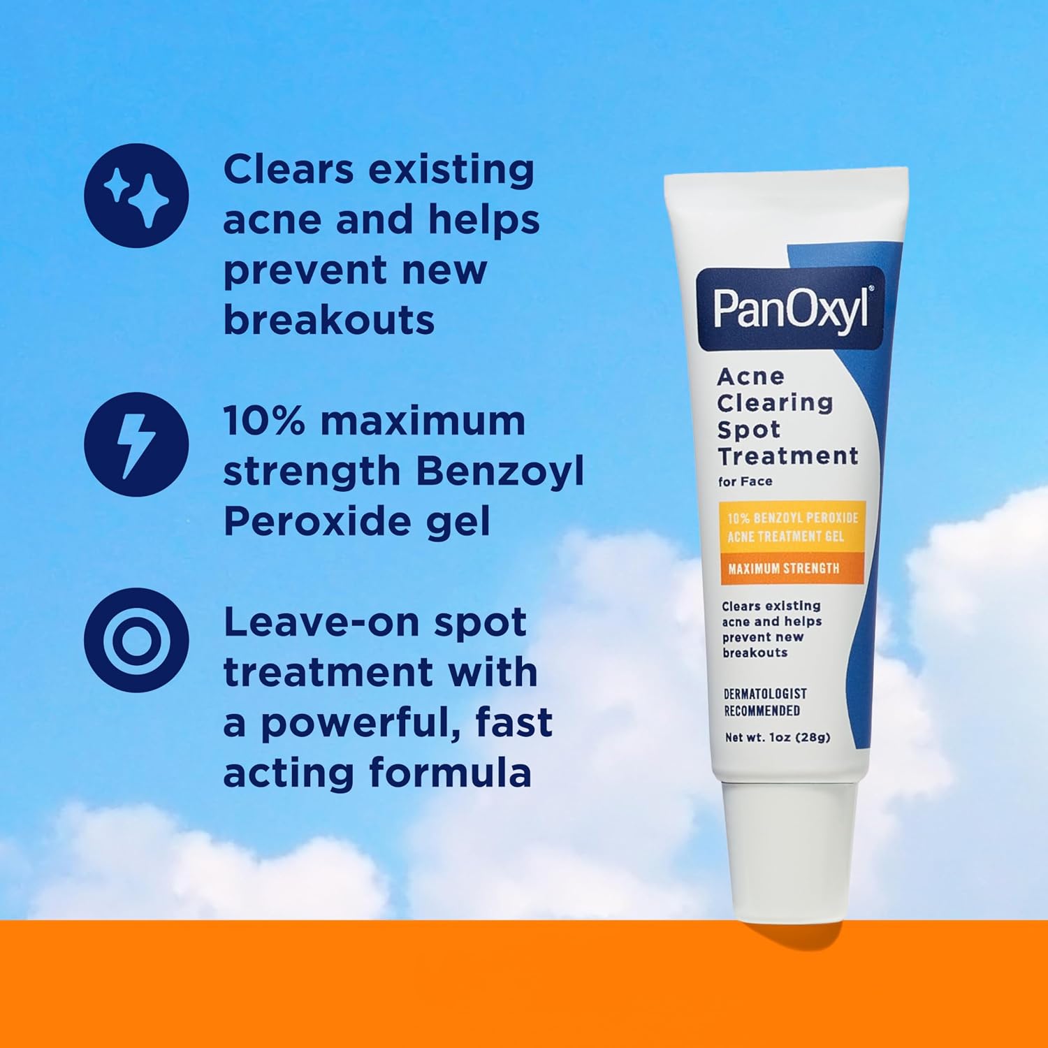 PanOxyl Acne Clearing Spot Treatment – 28gr - Antiaging Cosmetics