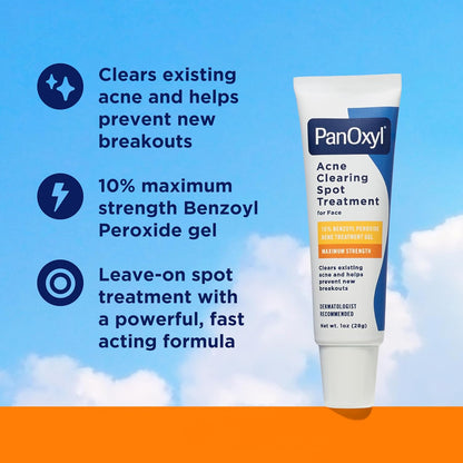 PanOxyl Acne Clearing Spot Treatment – 28gr - Antiaging Cosmetics