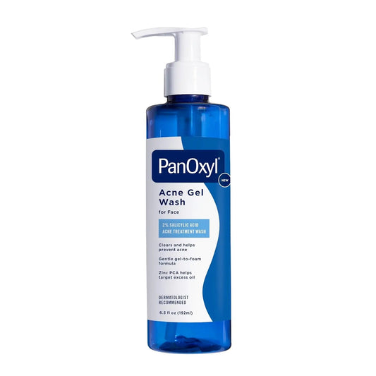 PanOxyl Acne Gel Wash, 2% Salicylic Acid,192ml - Antiaging Cosmetics