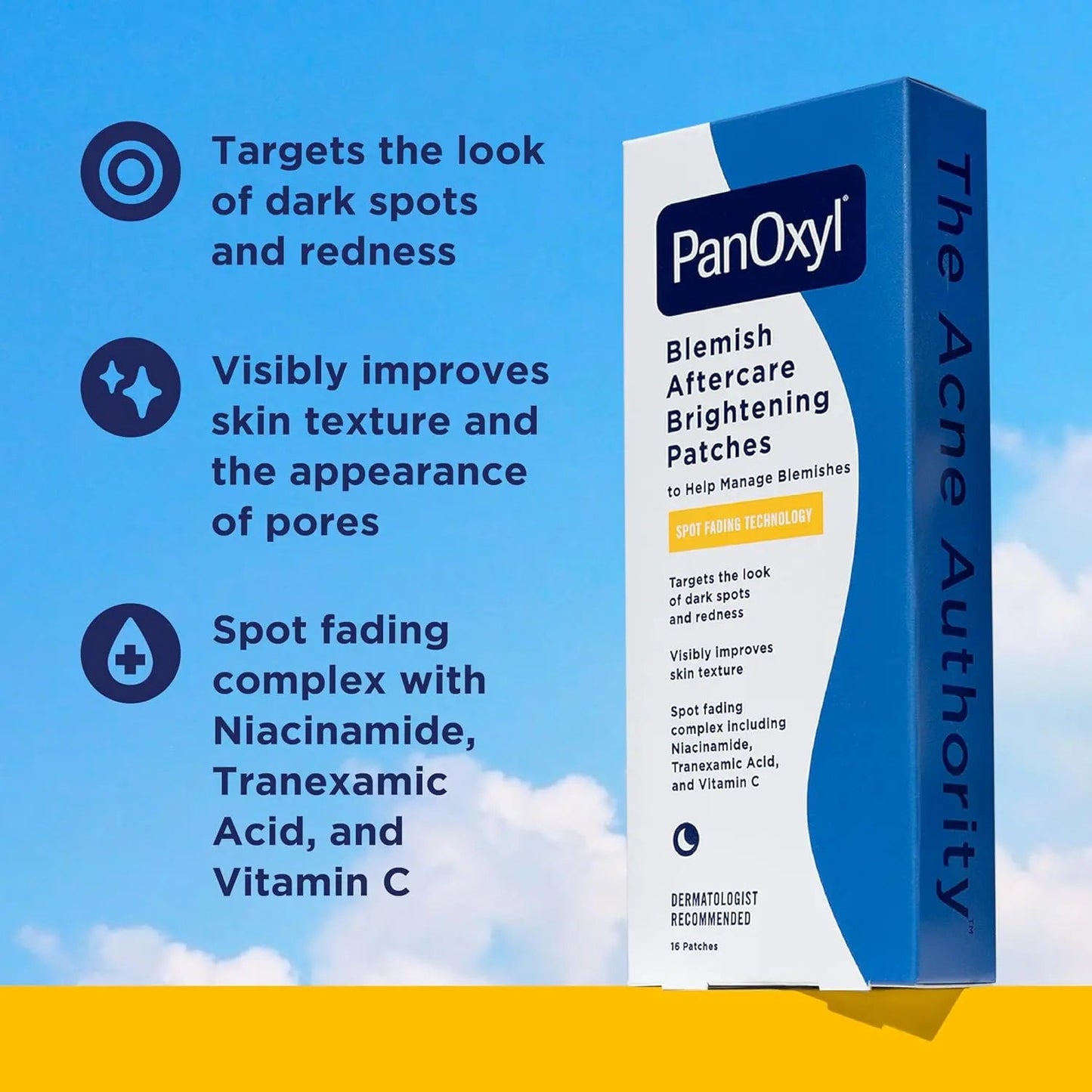 PanOxyl Blemish patches Aftercare Brightening Patches - 16 patches - Antiaging Cosmetics