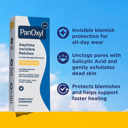PanOxyl blemish patches Daytime Invisible Blemishes Patches - 40 patches - Antiaging Cosmetics