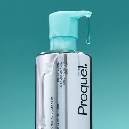 Prequel cleanser with salicylic, cleaser for face and body, non drying 400ml - Antiaging Cosmetics