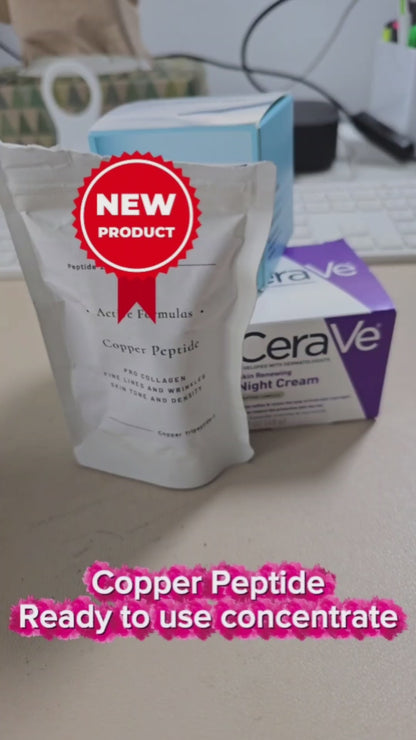 Copper Peptide GHK-Cu: Pre-measure, ready to use DYI, 2ml