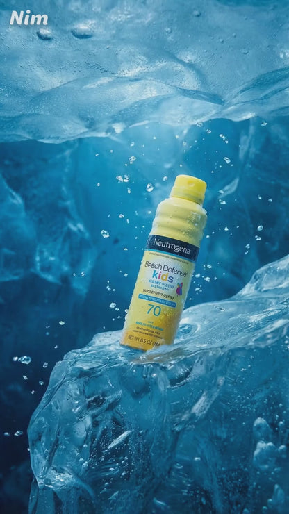 Neutrogena Kids Sunscreen Spray SPF 70, Oxybenzone-Free, Fast-Drying, Water-Resistant