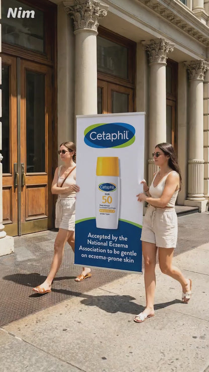 Cetaphil Mineral Sunscreen for Face SPF 50, Sensitive Skin Protection, Unscented