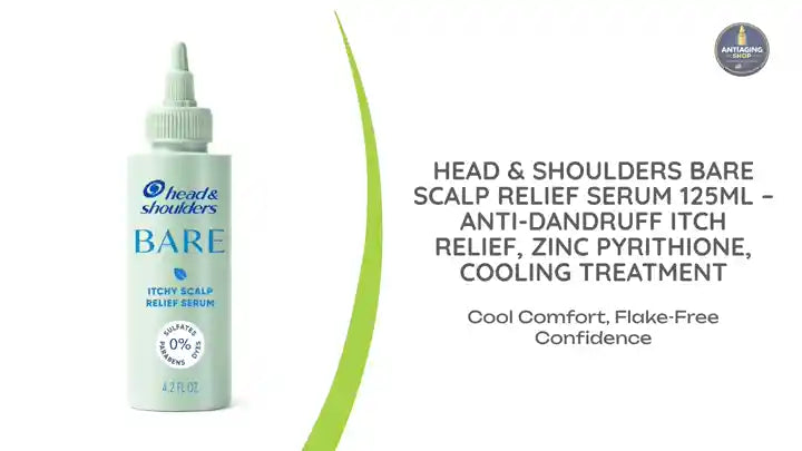 Head & Shoulders Bare Scalp Relief Serum 125ml &ndash; Anti-Dandruff Itch Relief, Zinc Pyrithione, Cooling Treatment by@Outfy