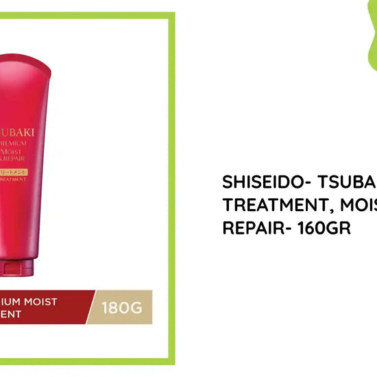 Shiseido- Tsubaki Hair Treatment, Moist and Repair- 160gr by@Outfy