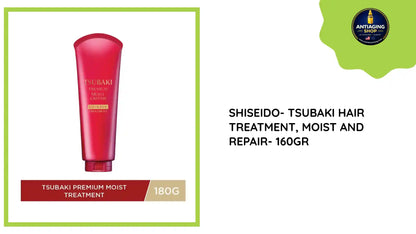 Shiseido- Tsubaki Hair Treatment, Moist and Repair- 160gr by@Outfy