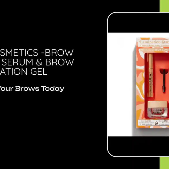 Grande Cosmetics -Brow Enhancing Serum &amp; Brow Lamination Gel by@Outfy
