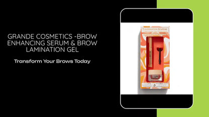 Grande Cosmetics -Brow Enhancing Serum &amp; Brow Lamination Gel by@Outfy