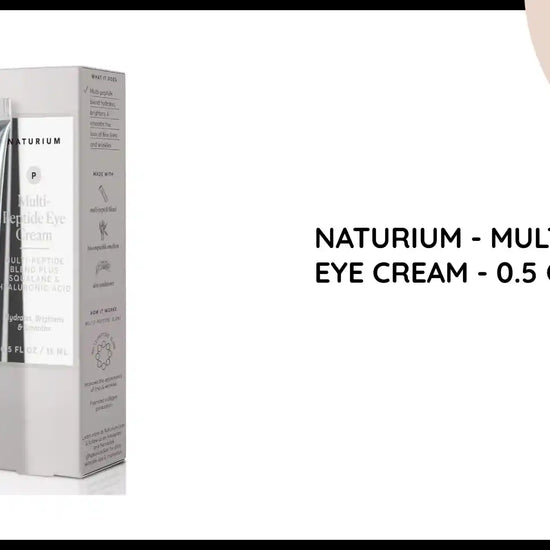 Naturium - Multi-Peptide Eye Cream - 0.5 oz (15ml) by@Outfy