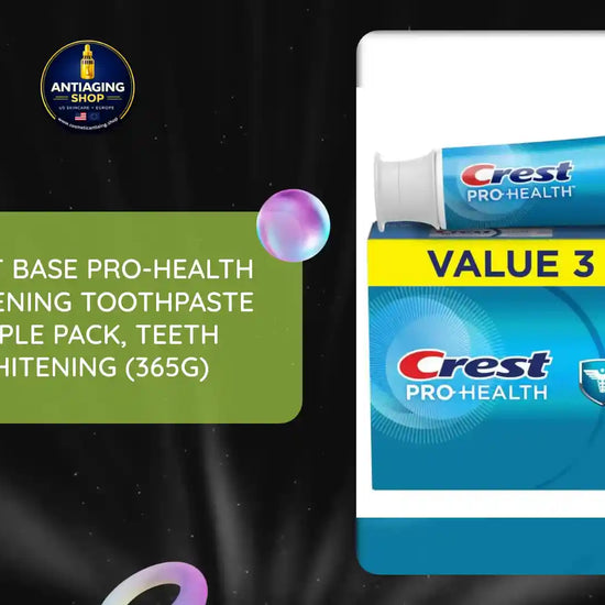 Crest Base Pro-Health Whitening Toothpaste Triple Pack, Teeth Whitening (365g) by@Outfy
